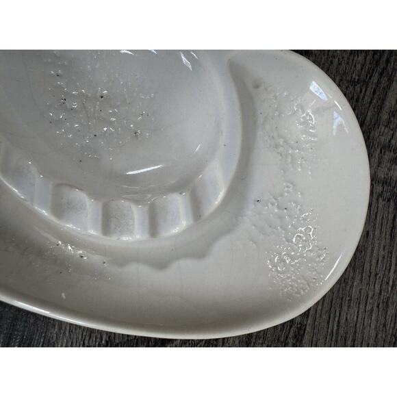 Royal Haeger Ashtray (Lot 2) Teardrop Gold Tweed 179 & 165 Atomic Retro MCM - Picture 14 of 16